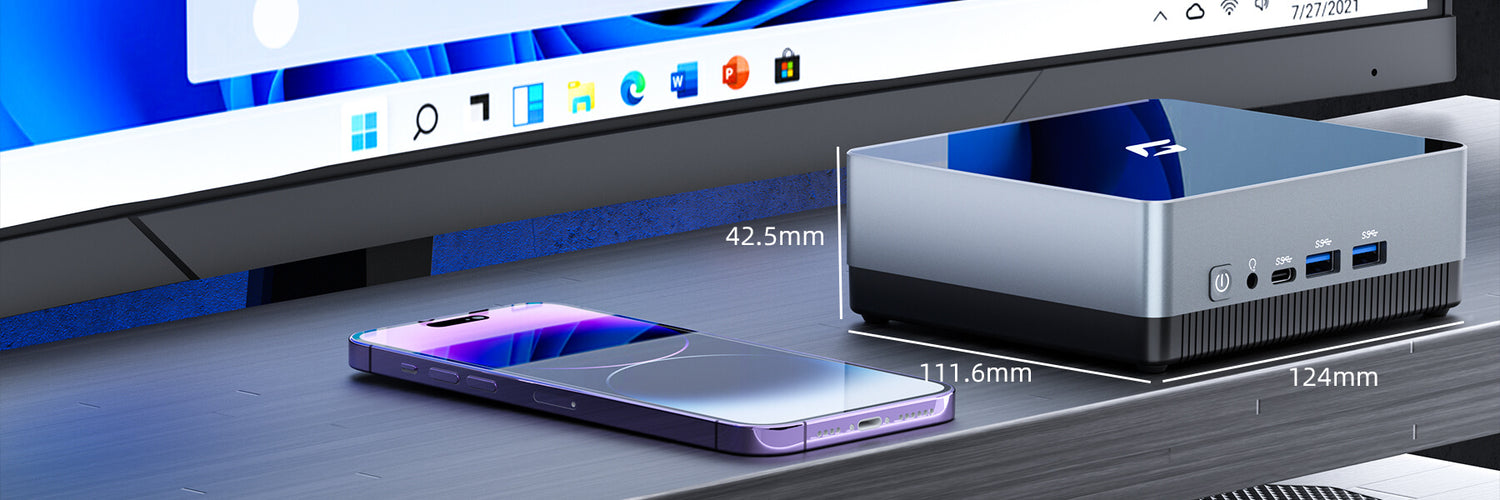 CyberGeek mini PC small size