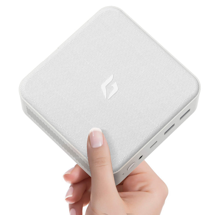 CyberGeek Mini PC Nano L1 32GB RAM Win 11 Pro 5700U Samll Desktop Computer